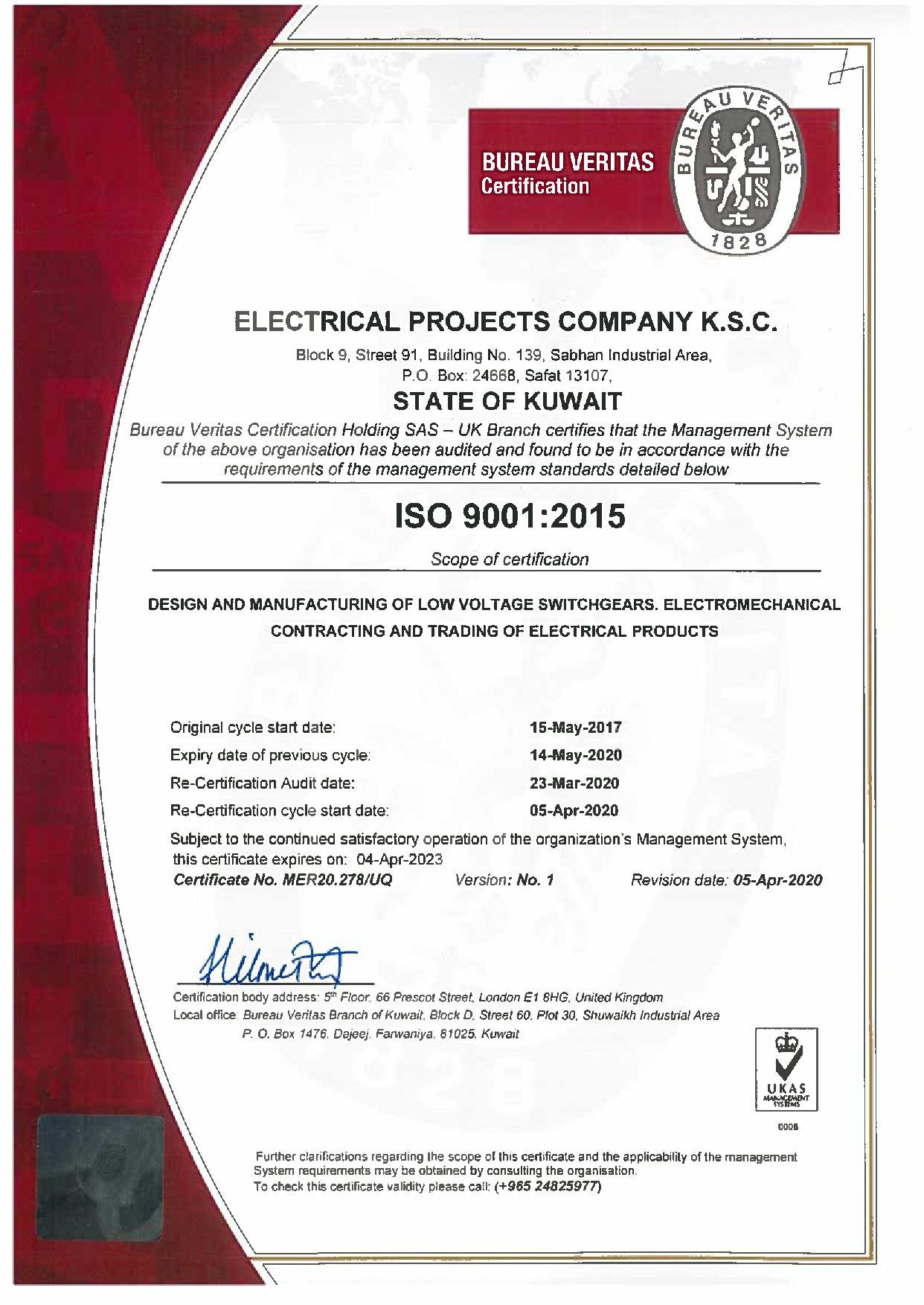 Electrical Projects Company